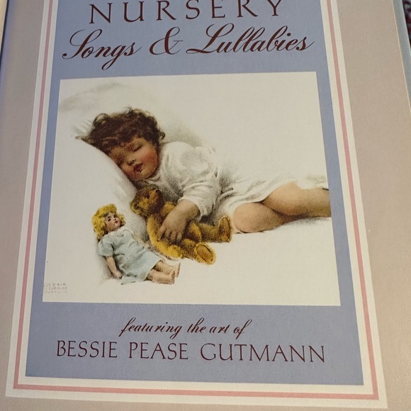 Vintage 1990 “Nursery songs & Lullabies” , Jessie Pease Gutmann illustrations. - Picture 2 of 7